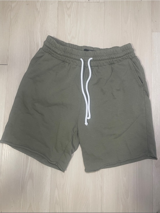H&M Other - H&M Olive Green Athletic Shorts with White Drawstring